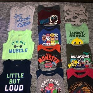 Baby boys size 12 month jumping beans lot